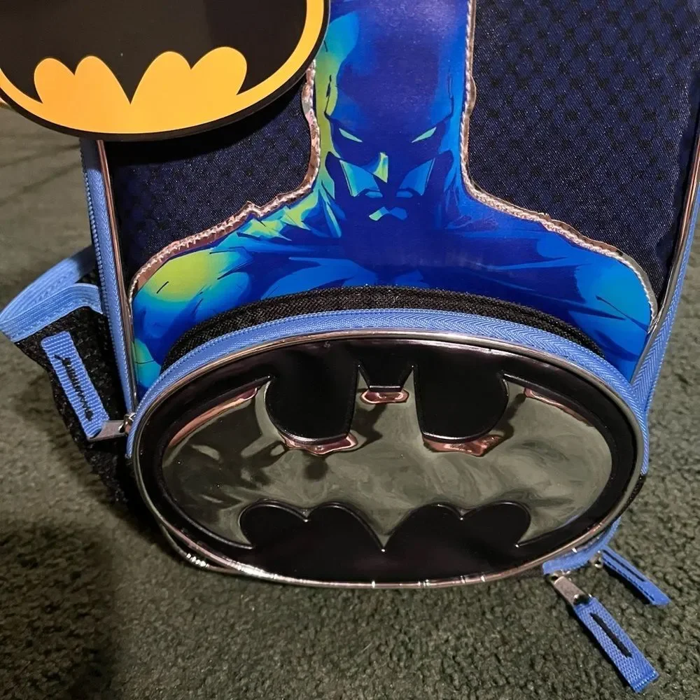 Warner Bros. Batman Blue and Black Kids Backpack